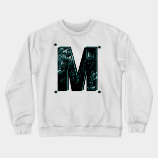 AlphaT M Dynamic Printed Design Crewneck Sweatshirt